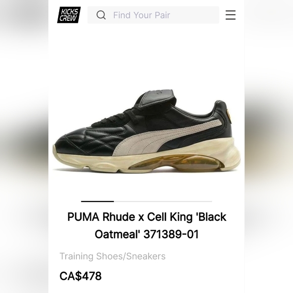 Puma X Rhude Cell King Sz 9 Mens - Picture 11 of 11